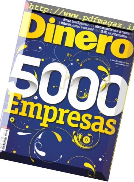 Dinero – 21 Julio 2017 Cover