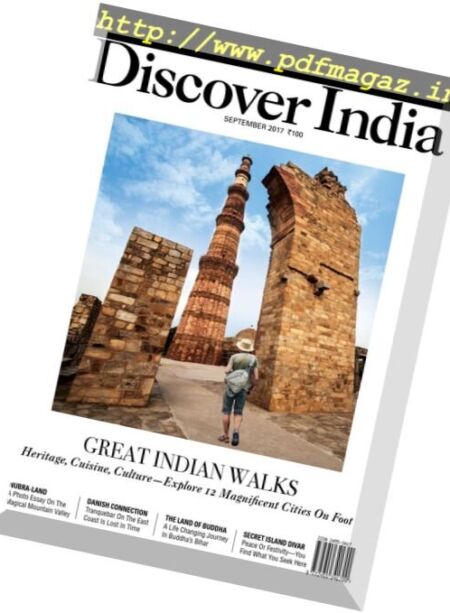 Discover India – September 2017 Cover