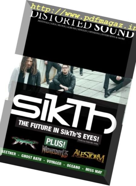 Distorted Sound – Issue 25, 2017 Cover