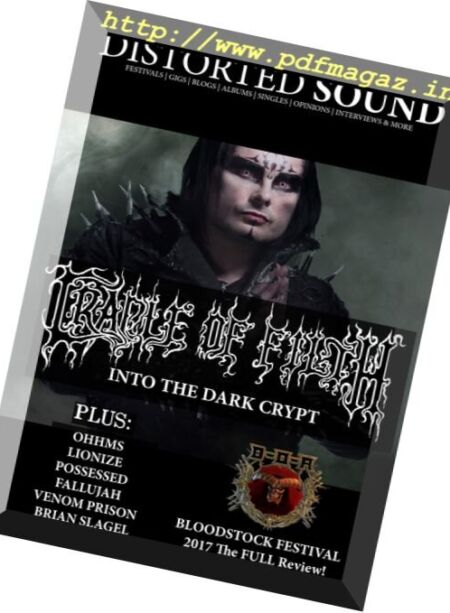 Distorted Sound – Issue 28 2017 Cover