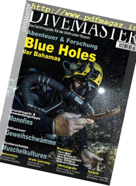 DiveMaster – Juli-September 2017 Cover