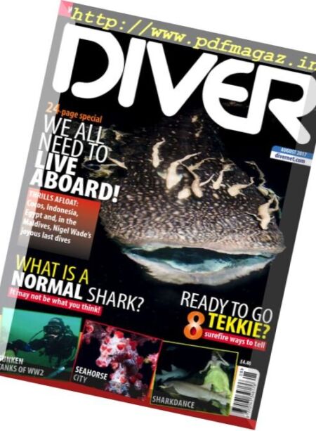 Diver UK – August 2017 Cover