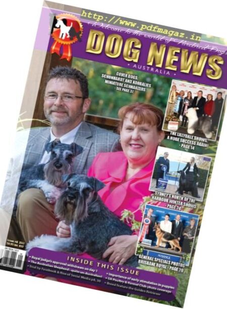 Dog News Australia – August 2017 Cover
