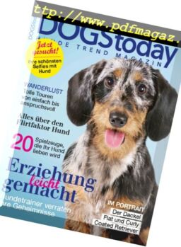 Dogs Today Germany – August-September 2017