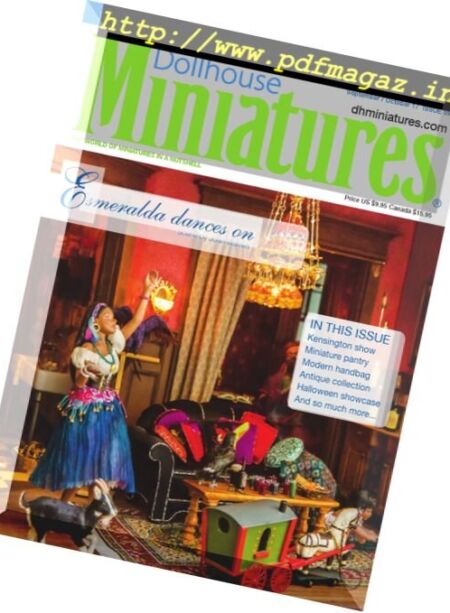 Dollhouse Miniatures – September-October 2017 Cover