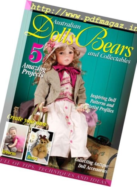 Dolls Bears & Collectables – Volume 23 Issue 2 2017 Cover