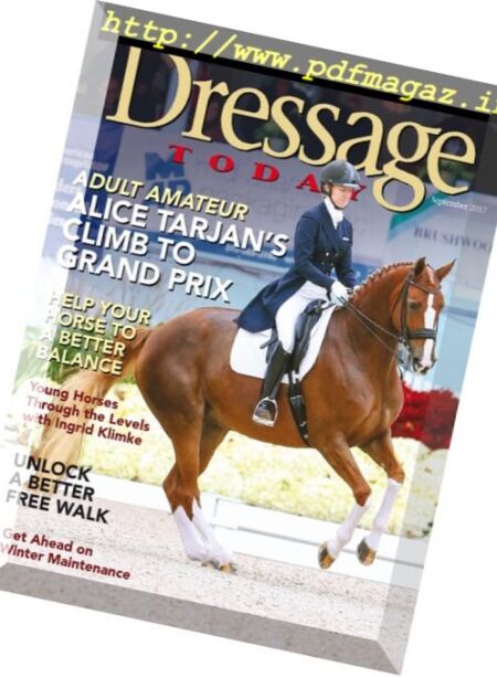 Dressage Today – September 2017 Cover