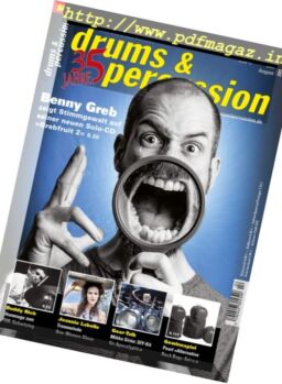 Drums & Percussion – Juli-August 2017