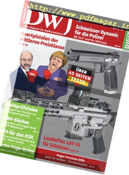 DWJ – September 2017 Cover