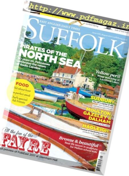 EADT Suffolk – August 2017 Cover