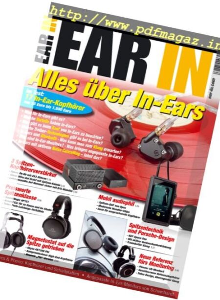 Ear-In Germany – September-Oktober 2017 Cover