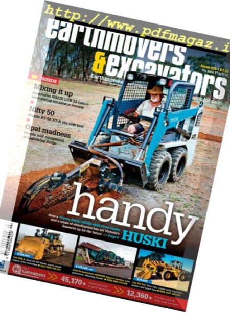 Earthmovers & Excavators – Issue 335 2017 Cover