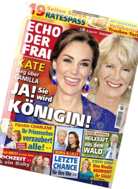 Echo der Frau – 30 August 2017 Cover