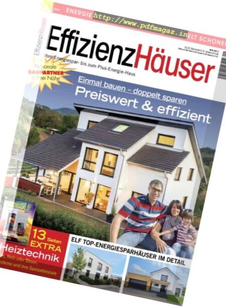 EffizienzHauser – August-September 2017 Cover