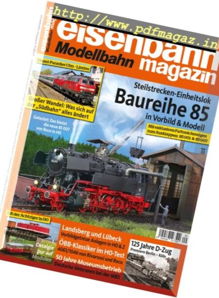 Eisenbahn Magazin – September 2017 Cover