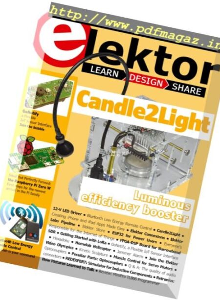 Elektor USA – September-October 2017 Cover