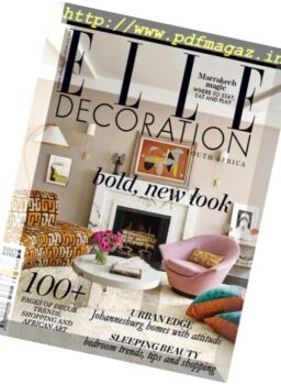 Elle Decoration South Africa – August 2017