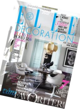 Elle Decoration Sweden – Augusti 2017