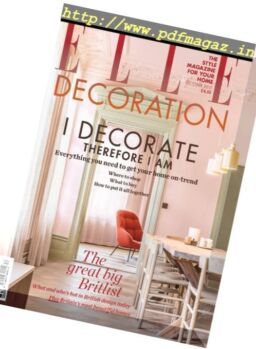 Elle Decoration UK – October 2017
