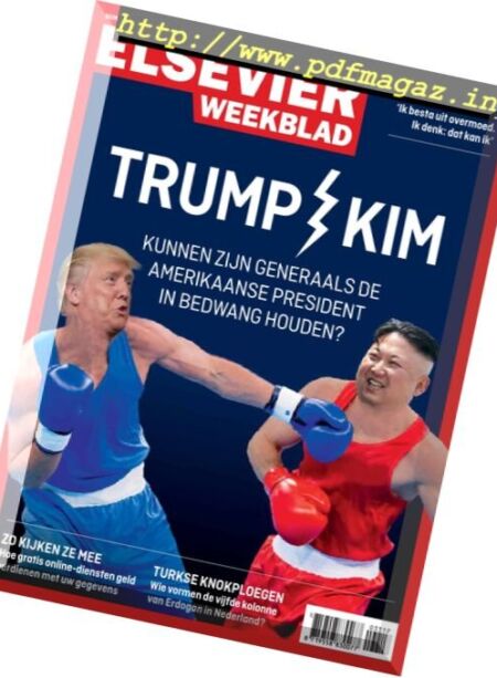 Elsevier Weekblad – 19 Augustus 2017 Cover