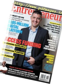 Entrepreneur South Africa – August 2017