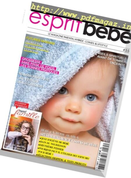 Esprit Bebe – N. 35, 2017 Cover