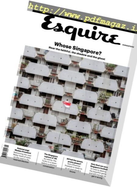 Esquire Singapore – August 2017 Cover