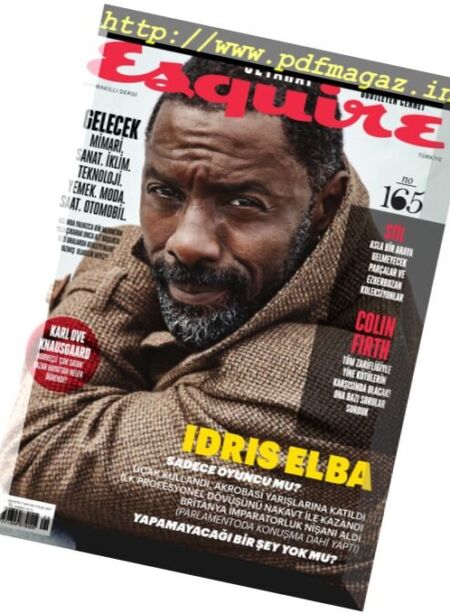 Esquire Turkey – Eylul 2017 Cover