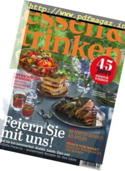 Essen und Trinken – September 2017