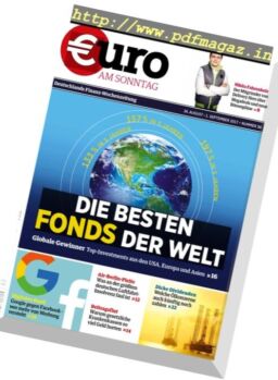 Euro am Sonntag – 26 August 2017