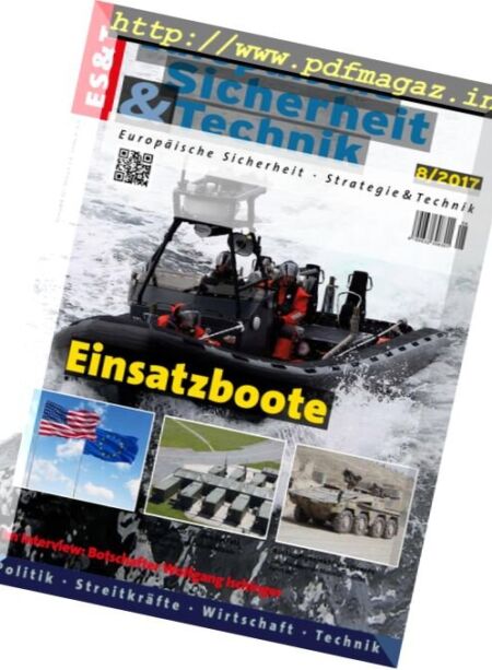Europaische Sicherheit & Technik – August 2017 Cover