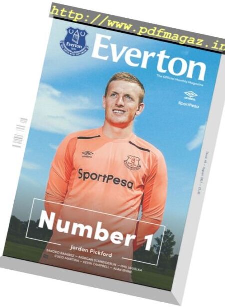 Everton Magazine – August 2017 Cover