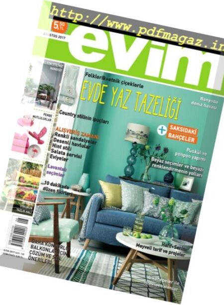 Evim – Agustos 2017 Cover
