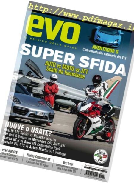 Evo Italia – Agosto-Settembre 2017 Cover
