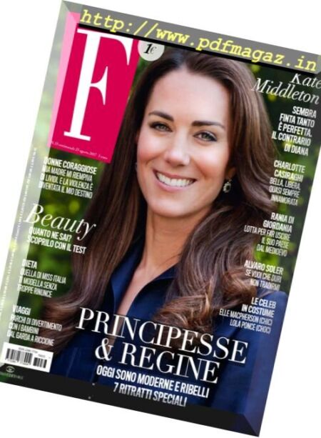 F – 23 Agosto 2017 Cover