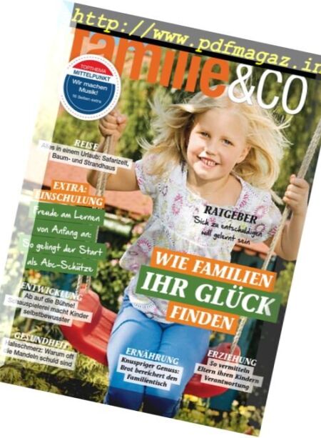 Familie & Co – September 2017 Cover