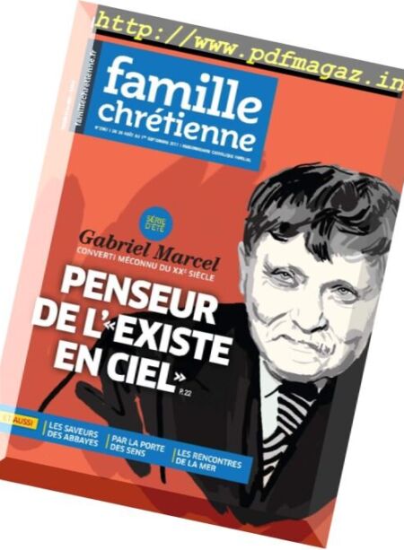 Famille Chretienne – 26 Aout au 1er Septembre 2017 Cover