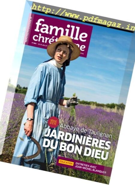 Famille Chretienne – 29 Juillet 2017 Cover