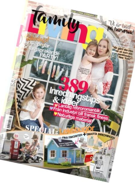 Family Living – Juli-Augusti 2017 Cover
