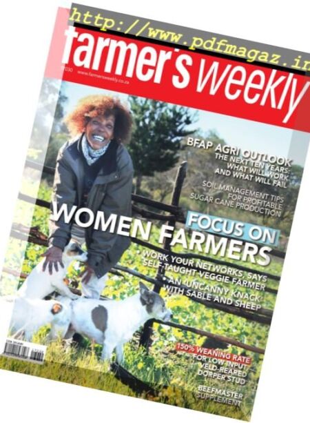 Farmer’s Weekly – 11 August 2017 Cover