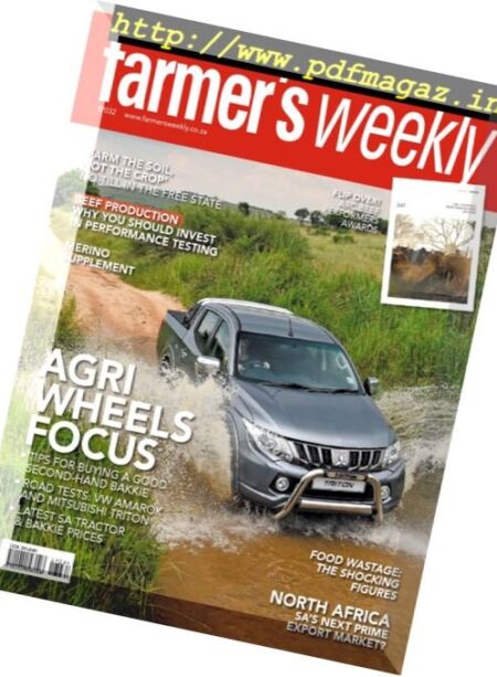 Farmer’s Weekly – 25 August 2017 Cover