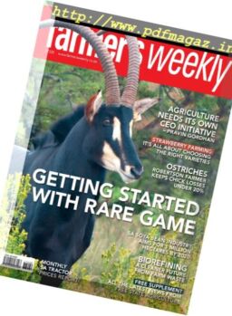 Farmer’s Weekly – 28 July 2017