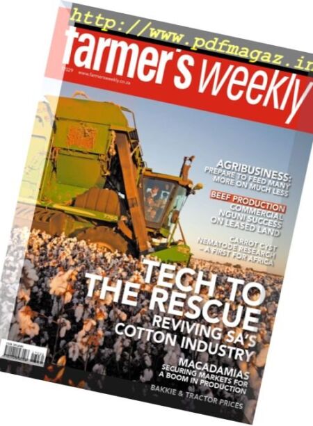Farmer’s Weekly – 4 August 2017 Cover