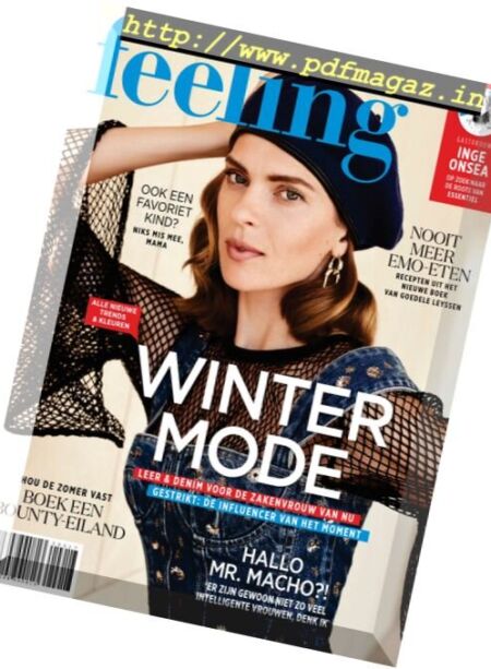 Feeling Netherlands – September 2017 Cover