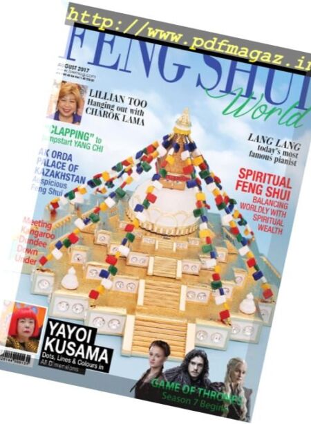 Feng Shui World – August 2017 Cover