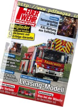 Feuerwehr – August 2017