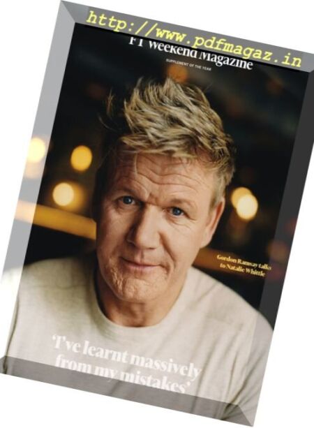 Financial Times Weekend Magazine – 15 July 2017 Cover