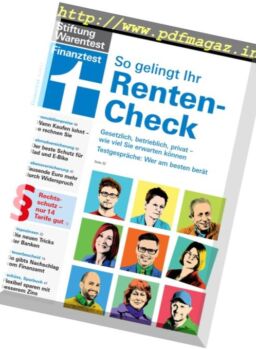 Finanztest – August 2017