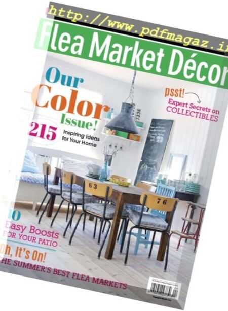 Flea Market Decor – September-October 2017 Cover