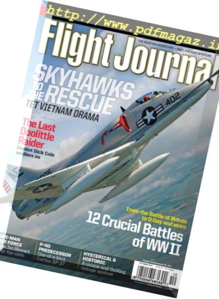 Flight Journal – October 2017 Cover